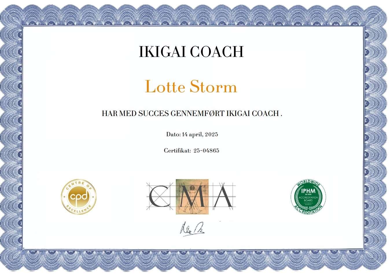 ikigai certifikat